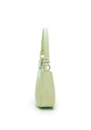 Zen Collection Shoulder Crescent Handbag, Green