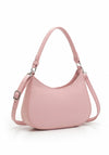 Zen Collection Crescent Shoulder Bag, Pink