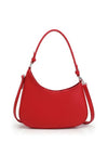 Zen Collection Crescent Shoulder Bag, Red