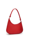 Zen Collection Crescent Shoulder Bag, Red