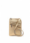 Zen Collection Crossbody Smartphone Purse, Gold