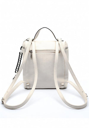 Zen Collection Convertible Backpack Bag, White