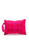 Zen Collection Geo Print Vanity Pouch, Pink & Red