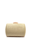Zen Collection Iridescent Diamante Rectangular Clutch Bag, Gold