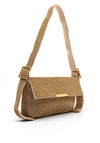 Zen Collection Embellished Sparkle Baguette Bag, Gold