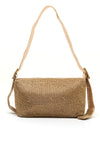 Zen Collection Embellished Sparkle Baguette Bag, Gold