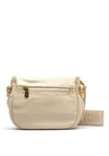 Zen Collection Zip Top Crossbody Bag, Cream