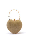 Zen Collection Sparkle Heart Multi Strap Bag, Gold
