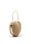 Zen Collection Sparkle Heart Multi Strap Bag, Gold