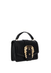 Zen Collection Western Floral Buckle Grab Bag, Black