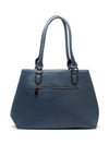 Zen Collection Checkered Shoulder Bag, Blue