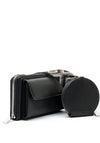 Zen Collection Crossbody Smartphone Wallet with Coin Purse, Black