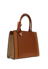 Zen Collection Two Tone Shoulder Bag, Cuoio