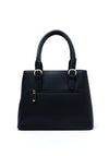 Zen Collection Pebbled Grain Structured Grab Bag, Navy
