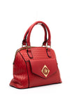 Zen Collection Weaved Dome Grab Bag, Red