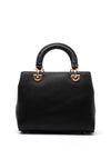 Zen Collection Pebbled Grab Bag, Black