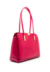 Zen Collection Pearl Charm Shoulder Bag, Fuchsia