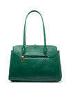 Zen Collection Pearl Charm Shoulder Bag, Green