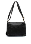 Zen Collection Woven Crossbody Bag, Black