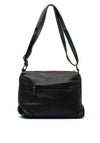 Zen Collection Woven Crossbody Bag, Black