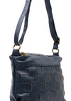 Zen Collection Woven Crossbody Bag, Blue