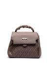 Zen Collection Geometric Quilted Grab Bag, Grey