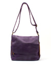 Zen Collection Flap Over Crossbody Bag, Purple