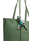 Zen Collection Ribbon Tote Bag, Green