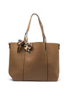 Zen Collection Ribbon Tote Bag, Taupe