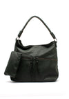 Zen Collection Tassel Hobo Shoulder Bag, Green