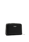 Zen Collection Medium Zip Around Purse, Black