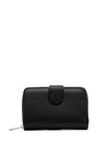 Zen Collection Medium Zip Around Purse, Black