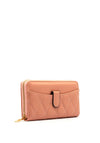Zen Collection Quilted Large Zip Around Wallet, Pink