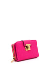 Zen Collection Zip Around Woven Wallet, Pink