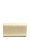 Zen Collection Flap Over Shimmer Clutch, Gold