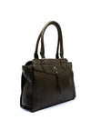 Zen Collection Faux Leather Tassel Detail Shoulder Bag, Green