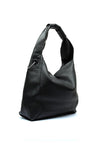 Zen Collection Large Hobo Shopper Bag, Black