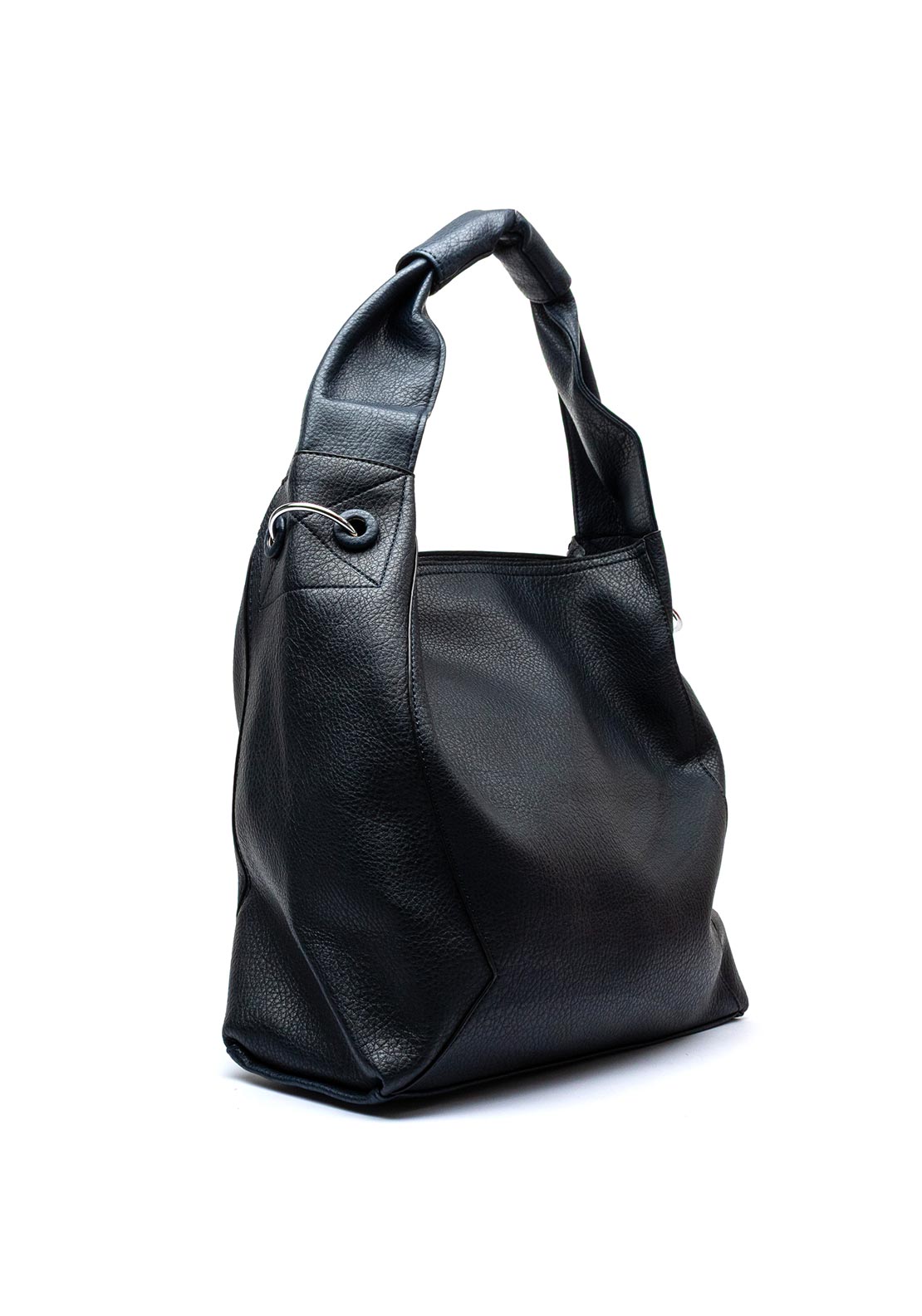 Zen Collection Large Hobo Shopper Bag, Navy