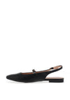 Zen Collection Mary Jane Sling Back Pumps, Black