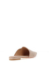 Zen Collection Flat Mule Shoes, Beige