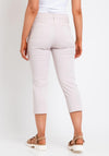 Zerres Cora Cropped Slim Comfort Jeans, Dusty Pink