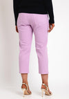 Zerres Cora Cropped Slim Comfort Jeans, Lilac