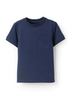 Zippy Boy Short Sleeve Tee, Navy