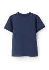 Zippy Boy Short Sleeve Tee, Navy