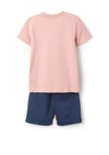 Zippy Boys Tee and Short Set, Pink