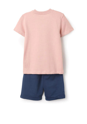 Zippy Boys Tee and Short Set, Pink