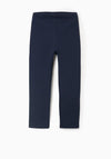 Zippy Girls Fleece Lined Legging, Navy
