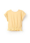 Zippy Girls Kimono Sleeve Tee, Yellow