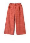 Zippy Girls Wide Leg Broderie Trouser, Orange