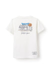 Zippy Boy Short Sleeve Tee, White